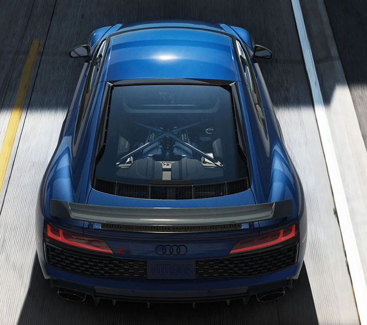 2022 Audi R8 Coupe engineering
