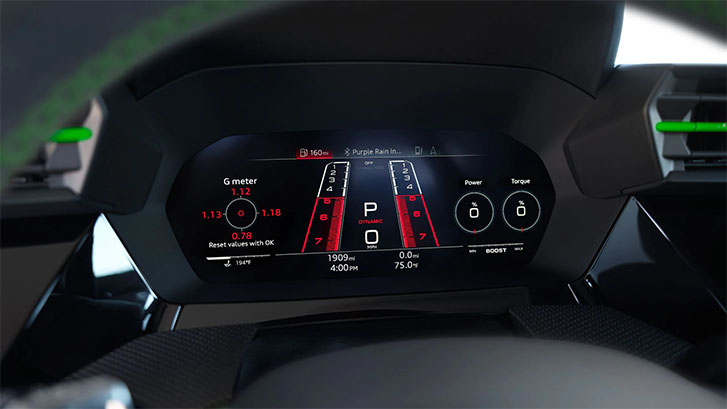 2022 Audi RS 3 technology