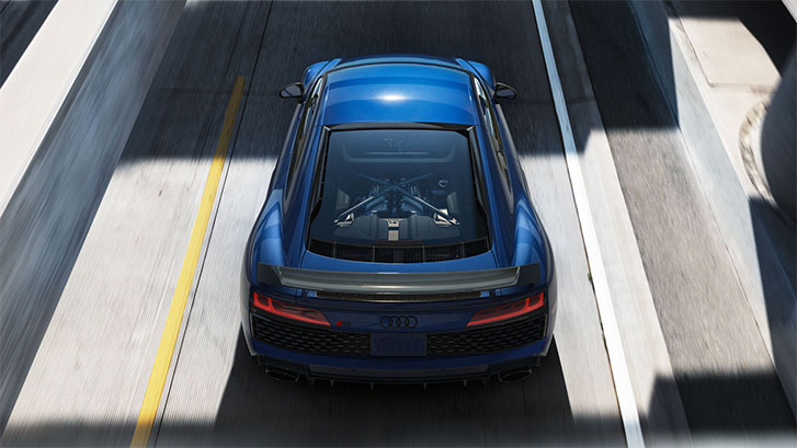 2023 Audi R8 Coupe technology