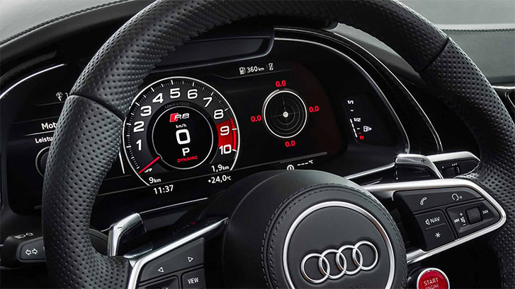 2023 Audi R8 Spyder technology
