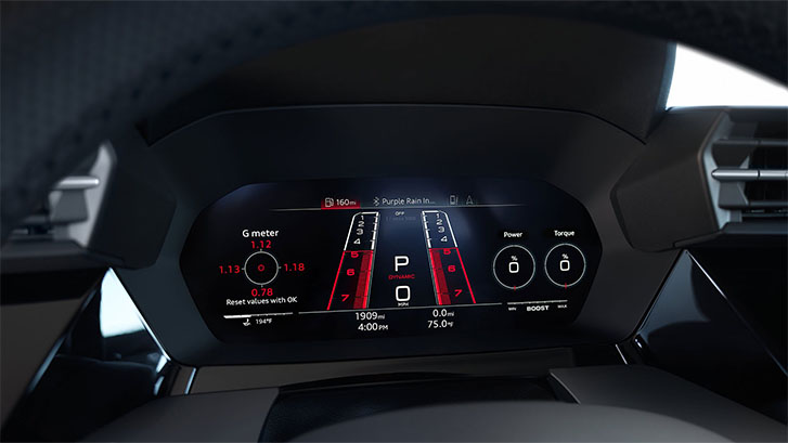 2024 Audi RS 3 technology
