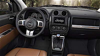 2016 jeep compass interior styling