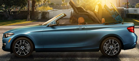 2018 BMW 2 Series 230i Convertible soft top