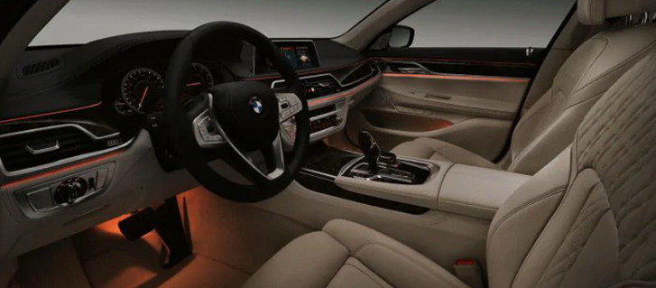 2019 BMW 7 Series 740e xDrive iPerformance Ambient Lighting