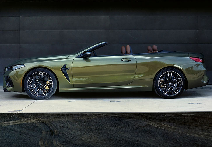 2025 BMW M Models M8 Convertible appearance