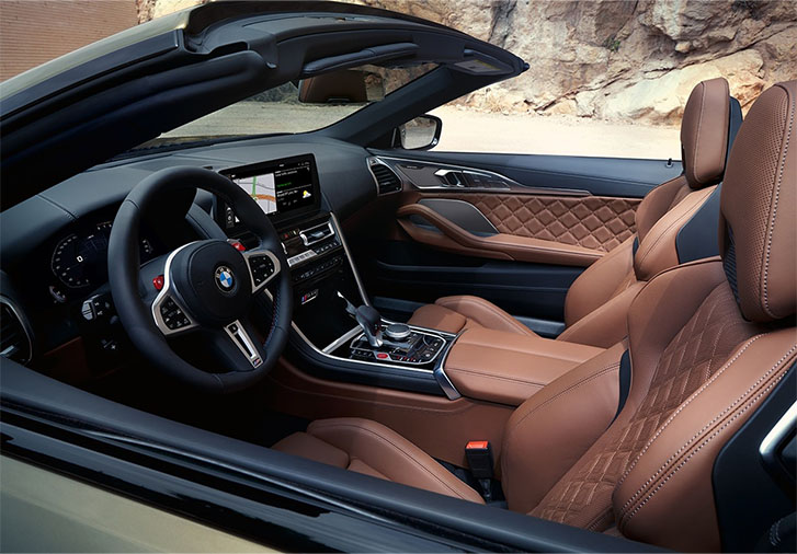 2025 BMW M Models M8 Convertible comfort