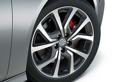 19-Inch Aluminum Wheels with Technical Gray Accents