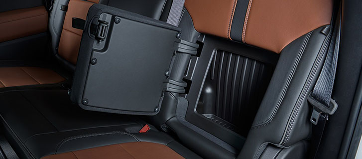 Rear-Seatback Storage