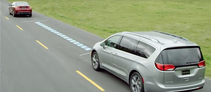 Full-Speed Forward Collision Warning With Active Braking (FCW+)