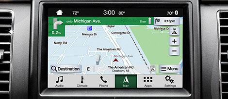 Navigation With SiriusXM Traffic and Travel Link<sup>®</sup>