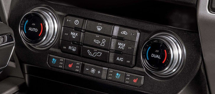 Dual-Zone Electronic Automatic Temperature Control
