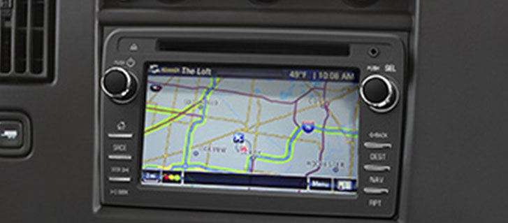 Available GMC Infotainment System with Color Touch-Screen and Navigation
