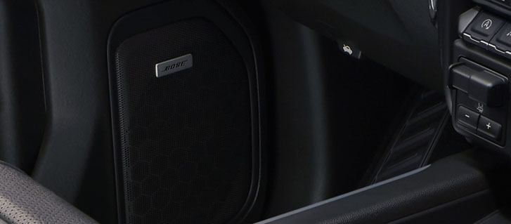Available Bose® Premium Sound System