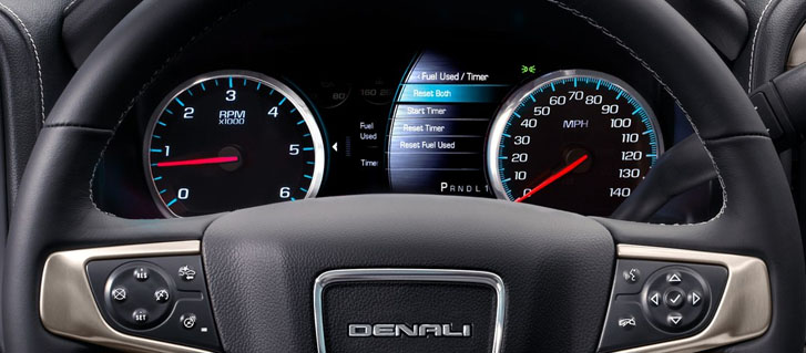 2019 GMC Sierra 2500HD Denali Heated, Leather-Wrapped Steering Wheel