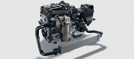 2016 Honda Civic Coupe engine