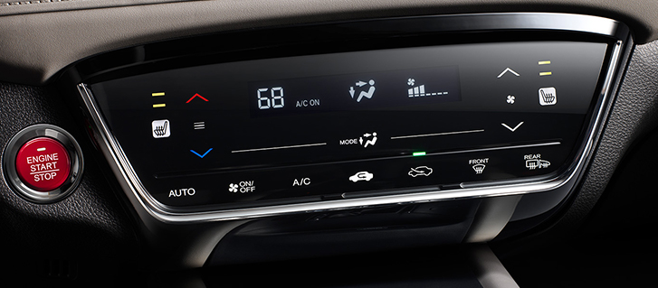 2019 Honda HR-V Crossover touch-based automatic climate control system