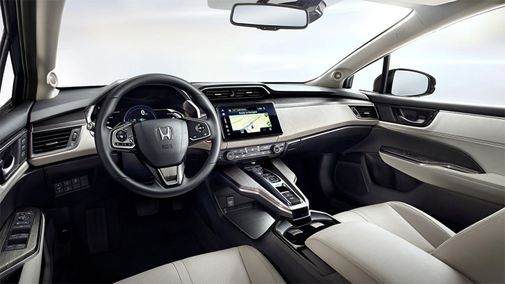 2021 Honda Clarity Fuel Cell comfort