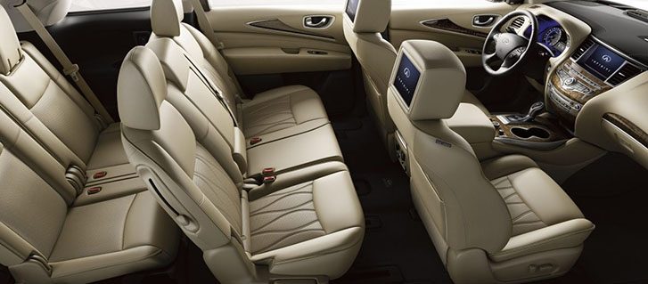 2019 INFINITI QX60 Seating For Seven