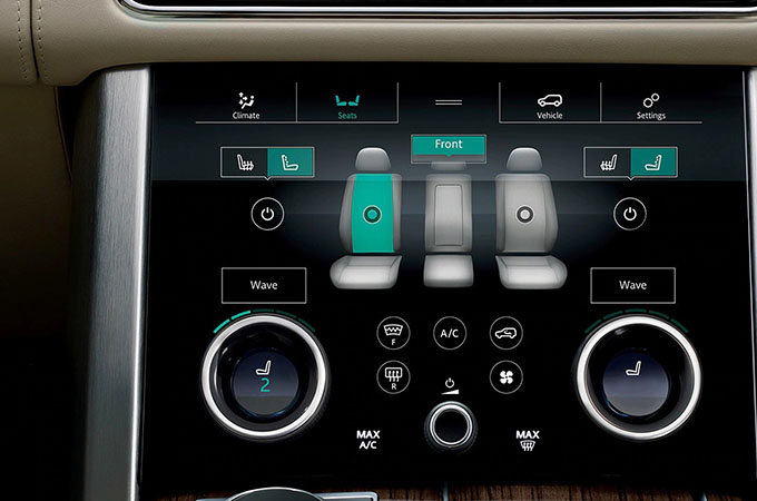 2022 Land Rover Range Rover comfort