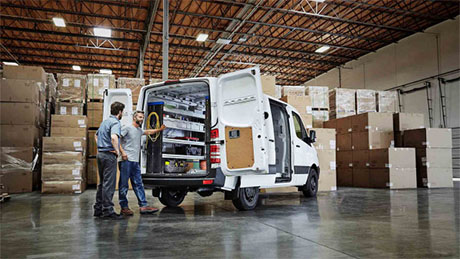 Mercedes-Benz Sprinter Worker Cargo Van Exterior