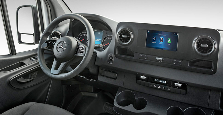 2019 Mercedes-Benz Sprinter Cab Chassis Interior