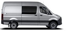 Sprinter Crew Van 144 Wheelbase - High Roof - 6-Cyl. Diesel 4x4 - 4,945 lbs Payload