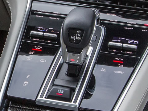 World premiere of the first Porsche eight-speed PDK in the Panamera
