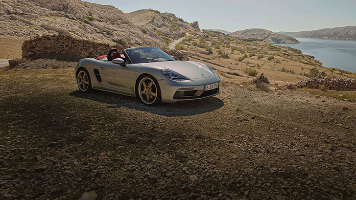 2021 Porsche 718 Boxster 25 Years appearance