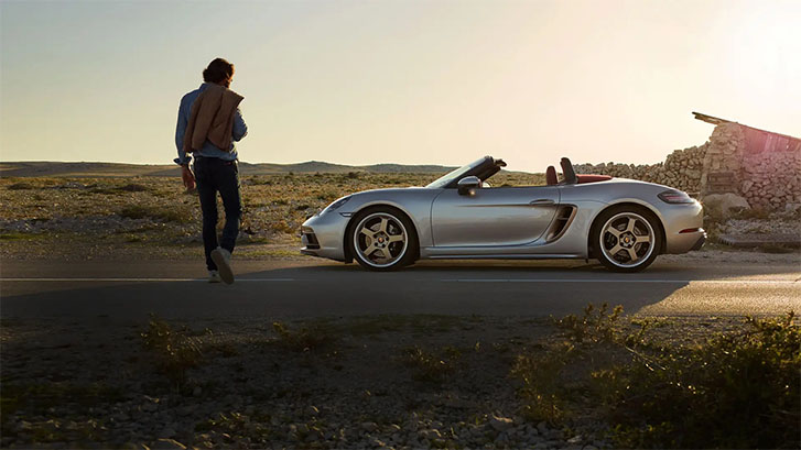 2022 Porsche 718 Boxster 25 Years appearance