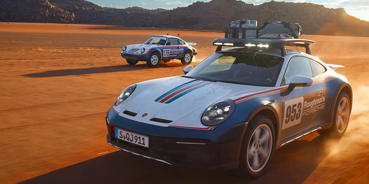 2023 Porsche 911 Dakar appearance