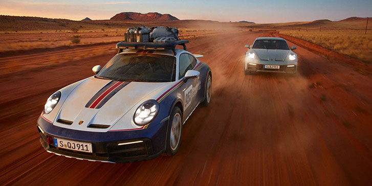 2024 Porsche 911 Dakar performance