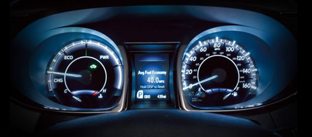 2015 Toyota Avalon Hybrid Display