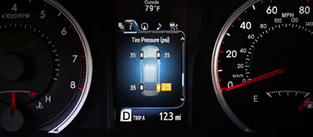 2015 Toyota Camry Tire Pressure Monitor System