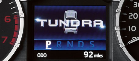 2015 Toyota Tundra Multi-Information Display