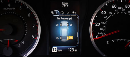 2016 Toyota Camry Hybrid Tire Pressure Monitor System