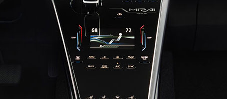 2016 Toyota Mirai Touch Controls