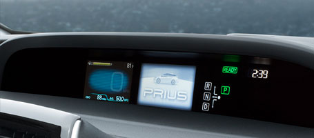 2016 Toyota Prius Display