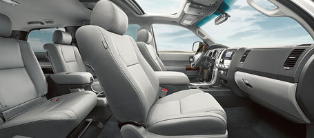2016 Toyota Sequoia leather seats