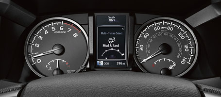 2016 Toyota Tacoma Multi-Information Display