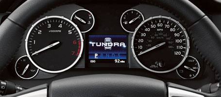 2016 Toyota Tundra Multi-Information Display