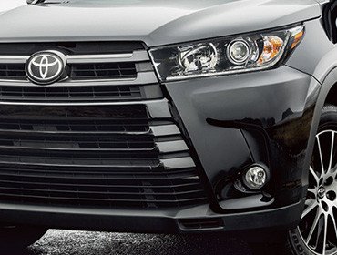 2017 Toyota Highlander Hybrid New Front Fascia