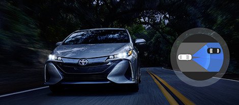 2017 Toyota Prius Prime High Beams
