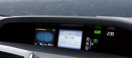 2017 Toyota Prius Display