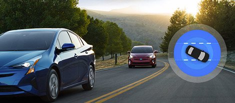 2017 Toyota Prius Lane Departure Alert