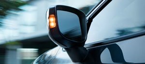 Power Outside Mirrors With LED Turn Signal Indicators