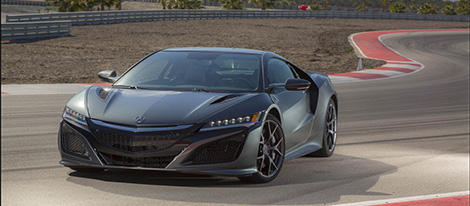 2017 Acura NSX comfort