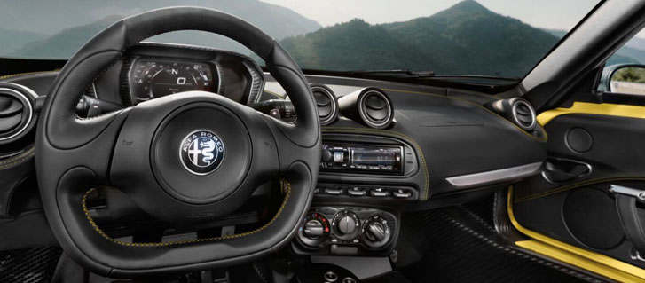 2019 Alfa Romeo 4C Spider comfort