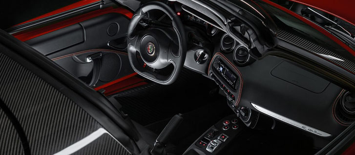 2020 Alfa Romeo 4C Spider comfort