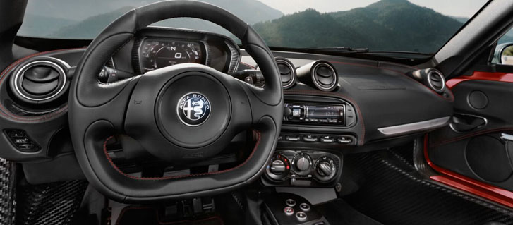 2020 Alfa Romeo 4C Spider comfort