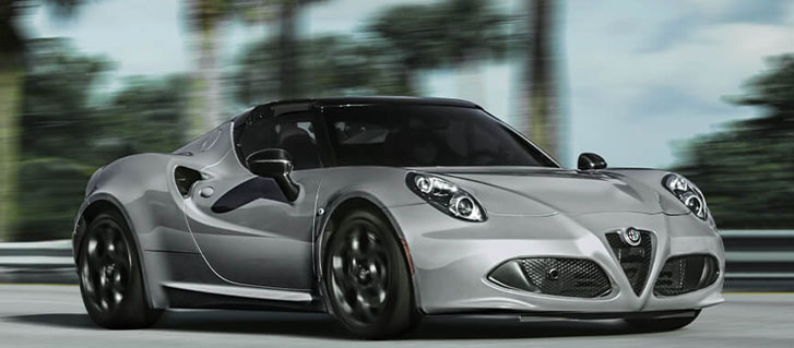 2020 Alfa Romeo 4C Spider performance